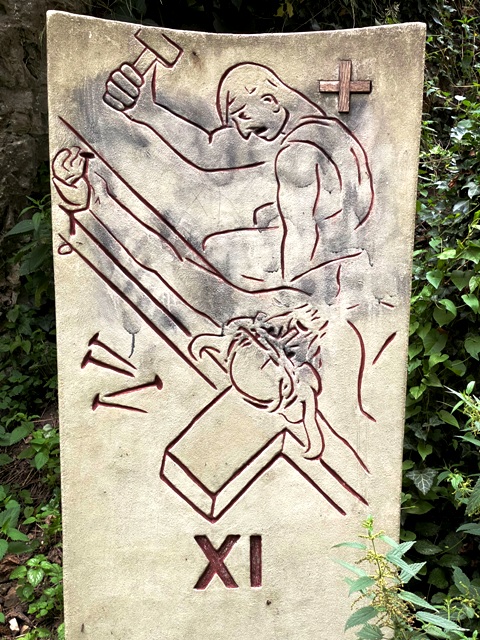 Rottweil, Kreuzweg am Bonifatiusweg