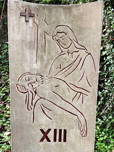 Rottweil, Kreuzweg am Bonifatiusweg