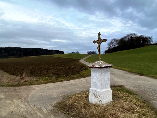 Wegkreuz auf dem Weg von Winterstettendorf nach Winterstettenstadt