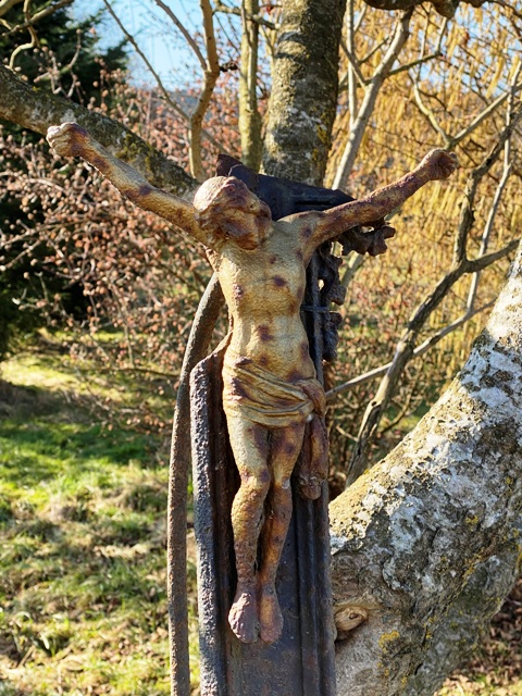 Wegkreuz auf dem Weg nach Winterstettenstadt