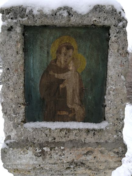 Bildstock am Kirchenweg Wolfegg - Wassers, Hl. Antonius