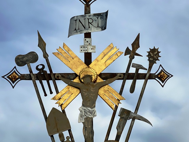 Albers, Arma-Christi-Kreuz, Detail
