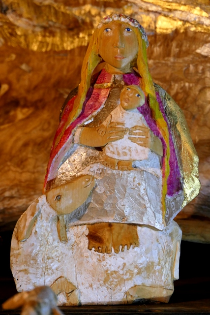 Weihnachtskrippe in der Pfarrkirche Mari Himmelfahrt in Baienfurt