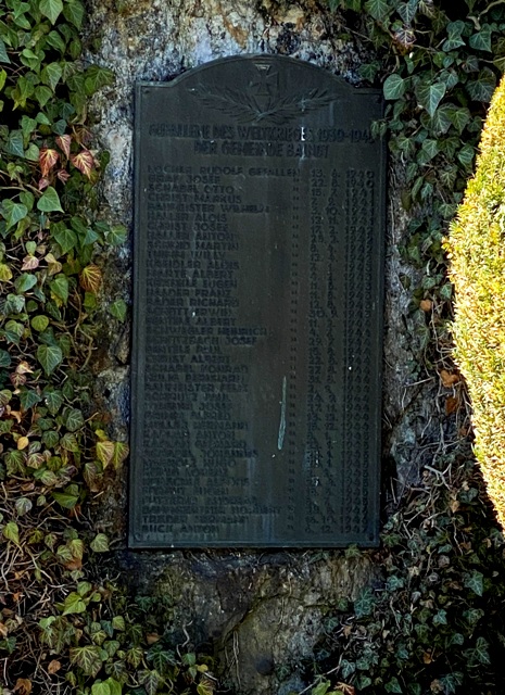 Denkmal fr die Gefallenen und Vermissten der Weltkriege in Baindt