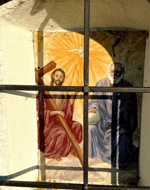 Bildstock Einfahrt Hof Mehlis