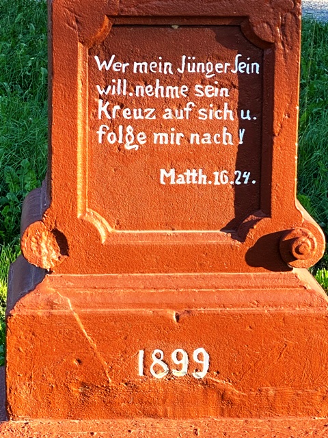 Wegkreuz in Schachen