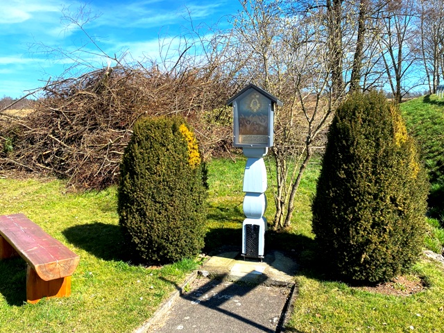 Bildstock an der Hirschstae am Weg nach Marsweiler