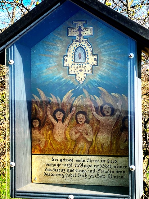 Bildstock an der Hirschstae am Weg nach Marsweiler