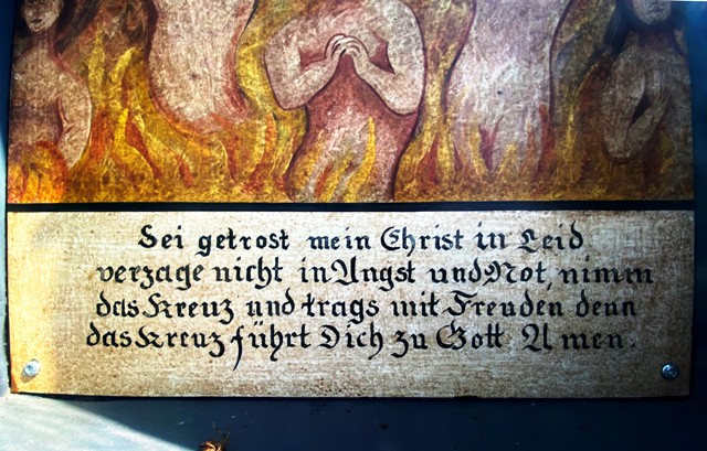 Bildstock an der Hirschstae am Weg nach Marsweiler