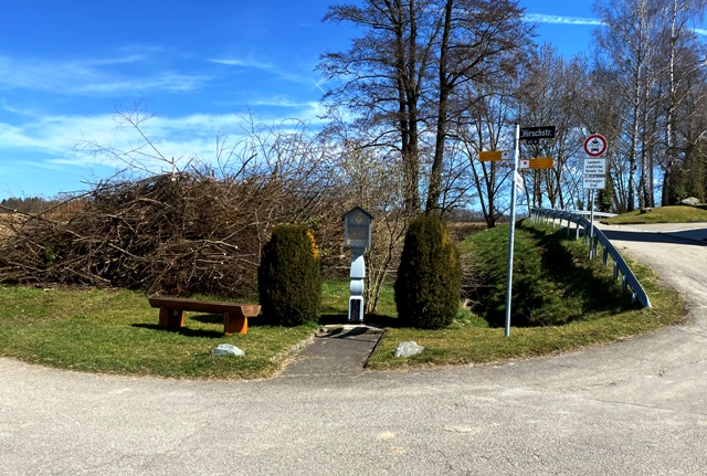 Bildstock an der Hirschstae am Weg nach Marsweiler