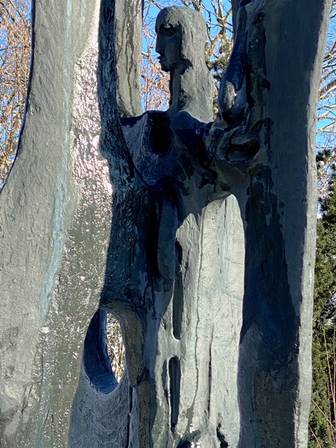 Ehrenmal auf derm Friedhof von Berg