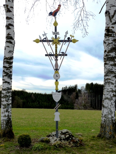 Bergatreute, Arma-Christi-Kreuz, bei Giesenweiler