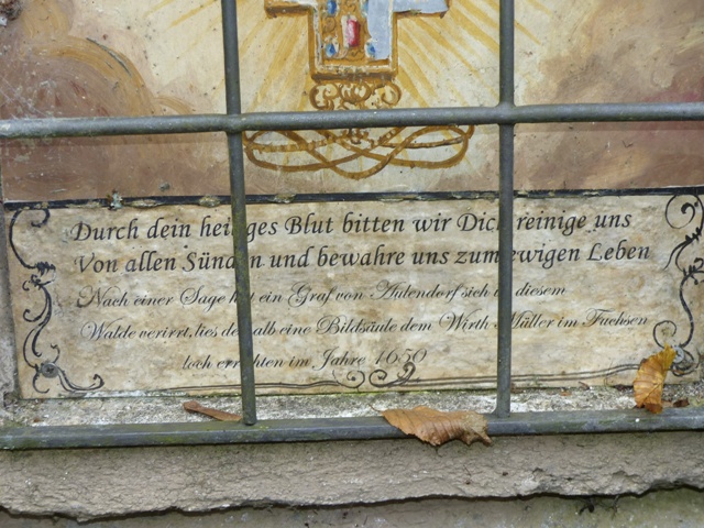 Bergatreute, Grafenbild, Detail