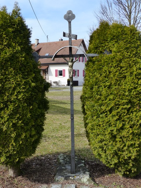 Wegkreuz, Ortsmitte Gwigg