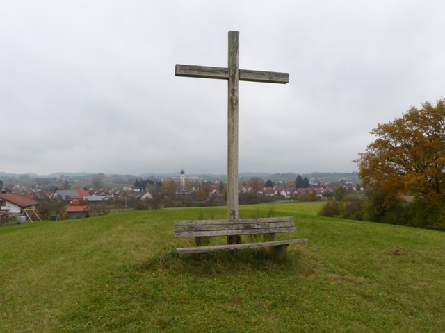 Bergatreute, Holzkreuz Pfaffenberg