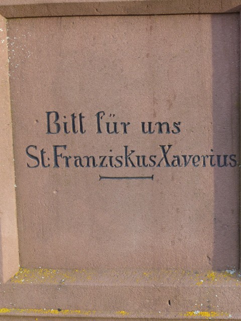 Wegkreuz, oberhalb Witschwende, Detail 2