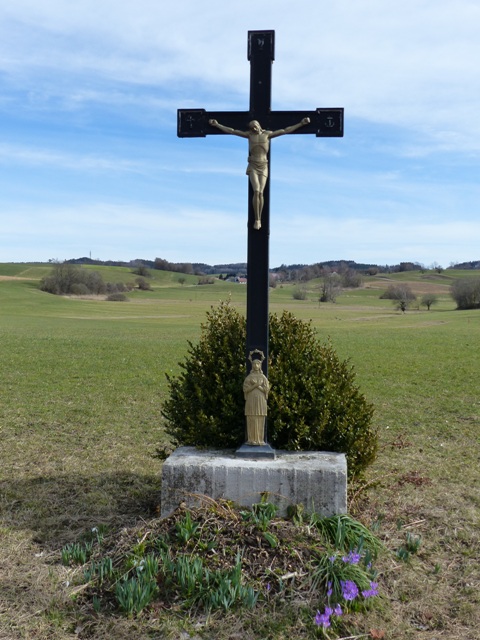 Wegkreuz, Ortsausgang Richtung Bad Waldsee