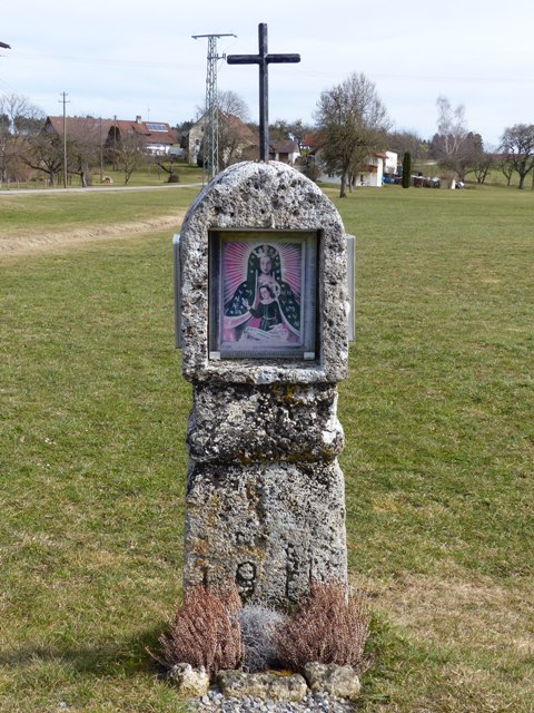 Bildstock am Weg von Gwigg nach Bergatreute