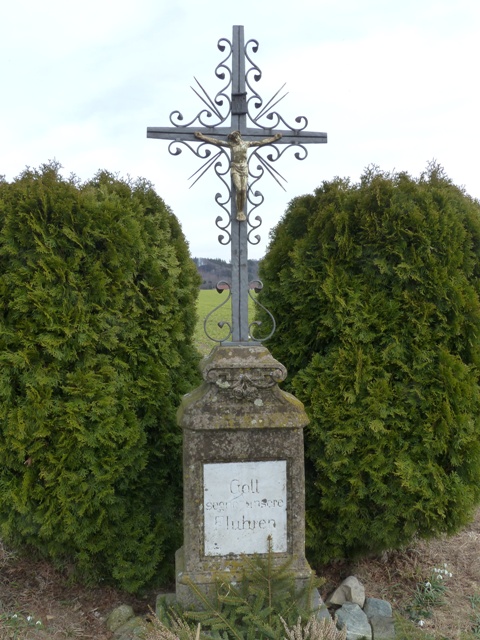 Bergatreute, Giesenweiler, Abzweig Furt, Feldkreuz