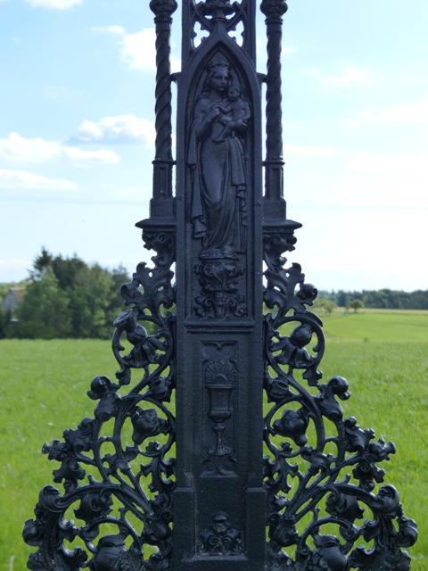 Unterstocken, Wegkreuz, Detail1