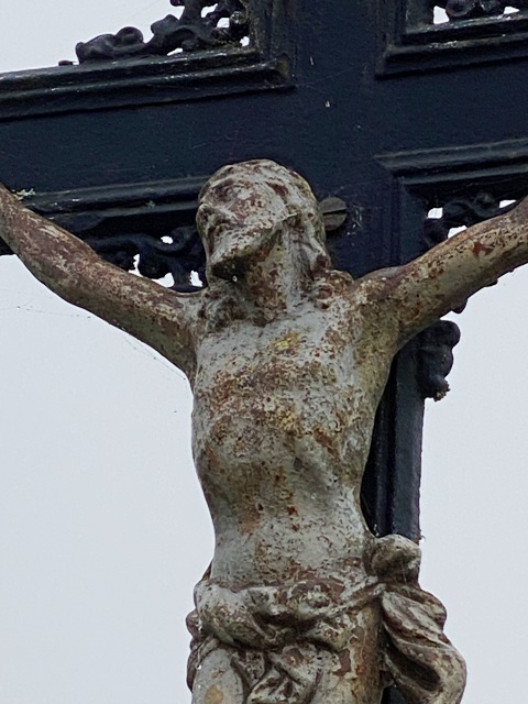 Wegkreuz Bodnegg mit Stogebet um gutes Wetter