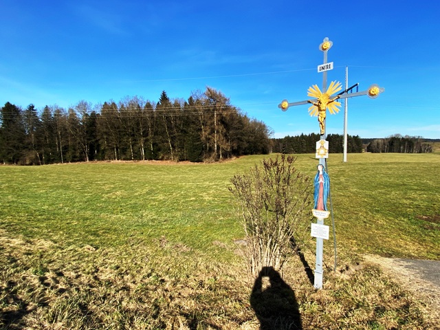 Wegkreuz nach Hannober Richtung Kofeld