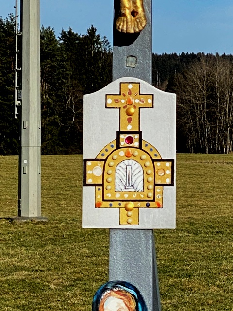 Wegkreuz nach Hannober Richtung Kofeld