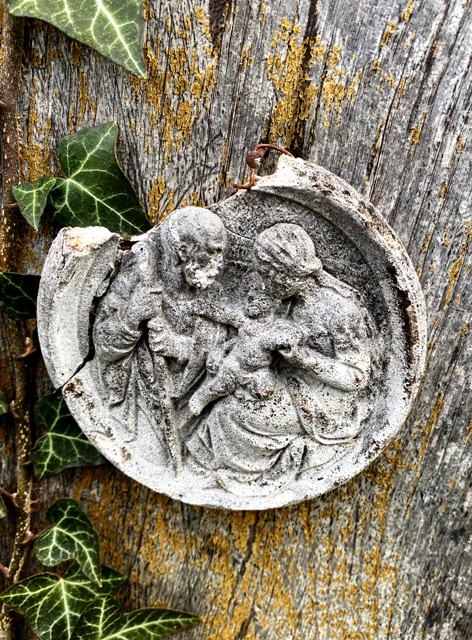Erinnerungskreuz an 2 Unflle in Rosenharz