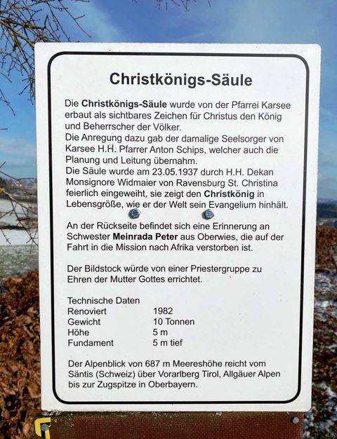 Christknigsberg Oberwies, Karsee