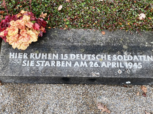 Diepoldshofen, Soldatengrab