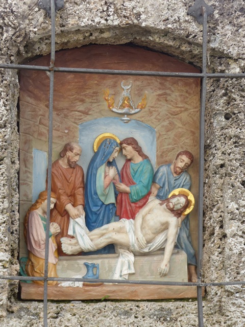 Eintrnen, Station 14, Grablegung Jesu