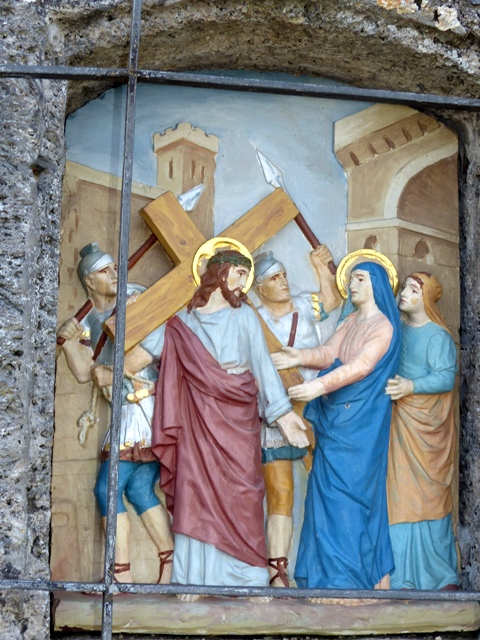 Eintrnen, Station 4, Jesus begegnet seiner Mutter