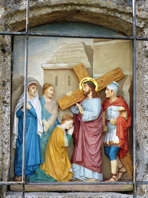Eintrnen, Station 8, Jesus begegnet den weinenden Frauen