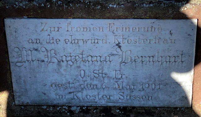 Lourdesgrotte auf dem frheren Friedhof in Fleischwangen