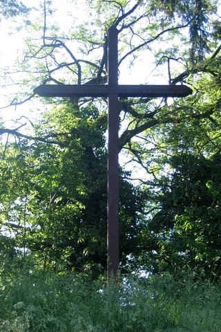 Holz-Feldkreuz, Kreuzung Wolpertsheimer Weg/Rotkreuzweg