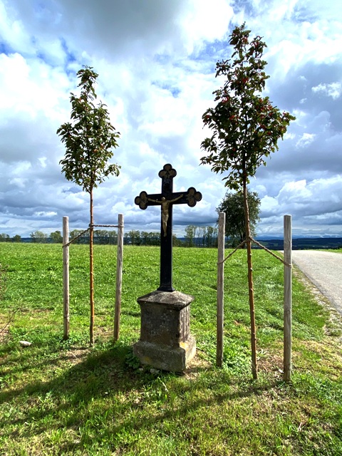 Wegkreuz auf der Grabener Hhe