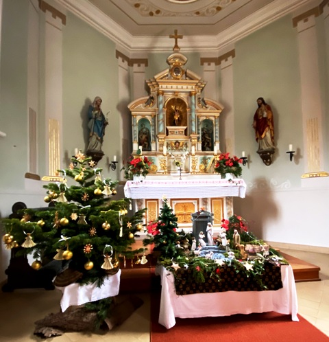 Krippe Sebastianskapelle Haisterkirch