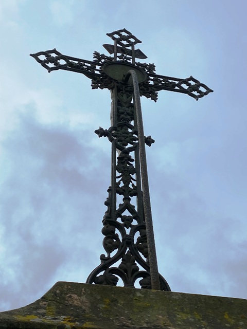 Haisterkirch, Feldkreuz mit Shnekreuz