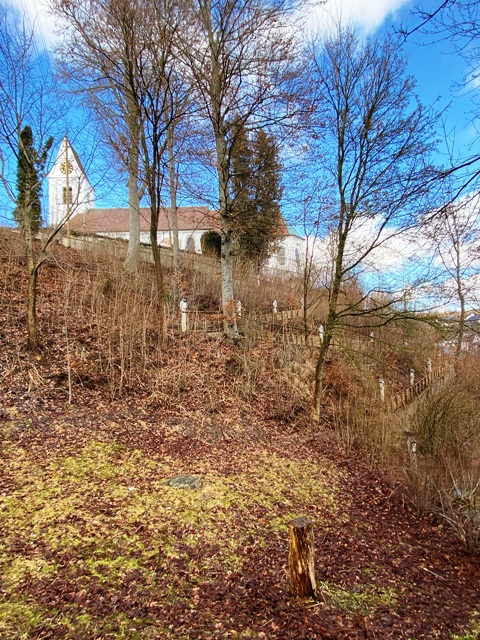 Kreuzweg Haslach, Anlage