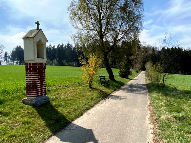 Kreuzweg von Heggbach Richtung Maselheim