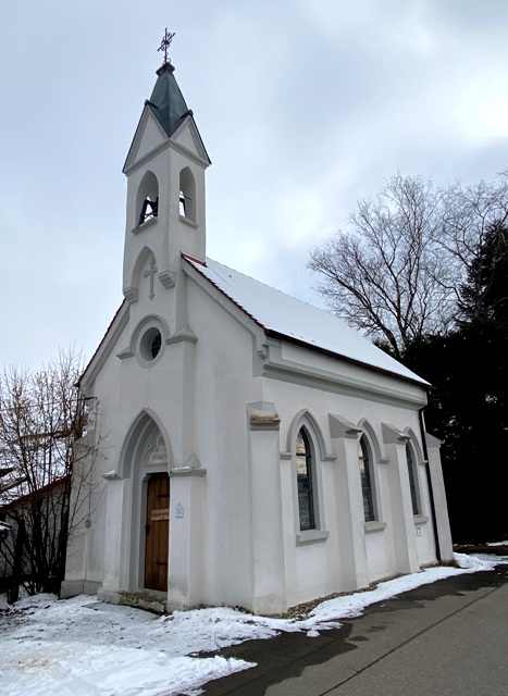 Lourdesgrotte Herbrazhofen in der Kapelle