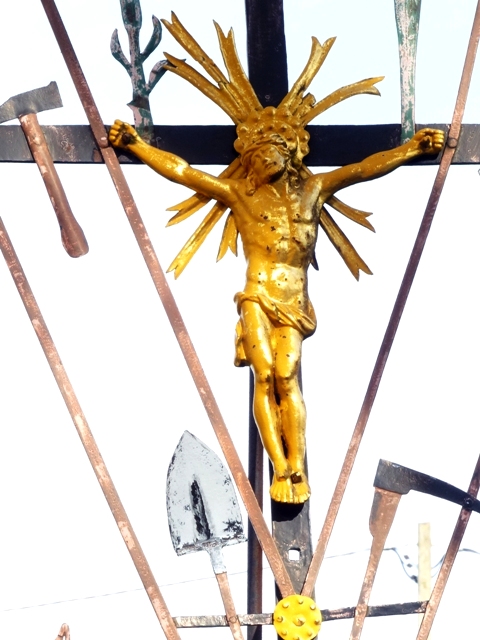 Arma-Christi-Kreuz bei Herrenbhl, Seibranz, Detail