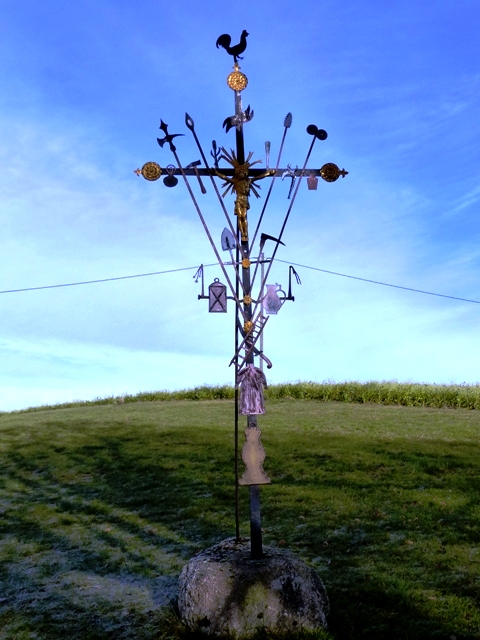 Arma-Christi-Kreuz bei Herrenbhl, Seibranz, Gesamtansicht