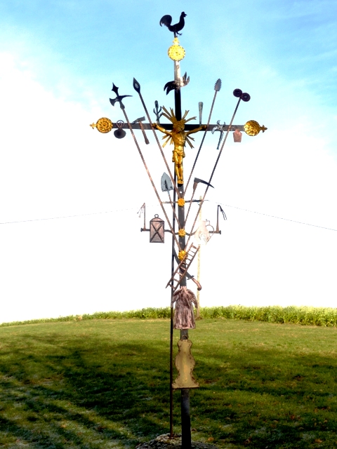 Arma-Christi-Kreuz bei Herrenbhl, Seibranz, Gesamtansich