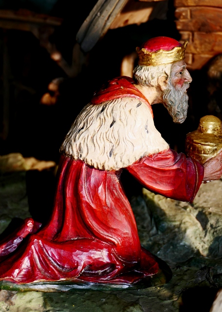 Krippe in der Pfarrkirche St. Maria, Isny Krippe in der Pfarrkirche St. Maria, Isny