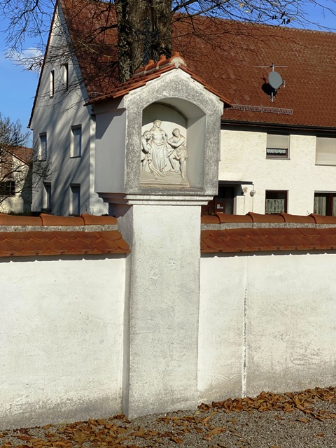 Kreuzweg pfingen, Ansicht