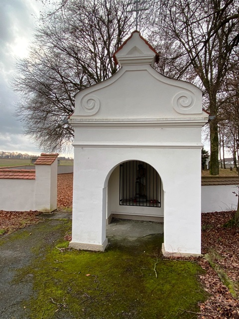 Mittelbiberach, Kreuzweg, ehemaliger Pestfriedhof