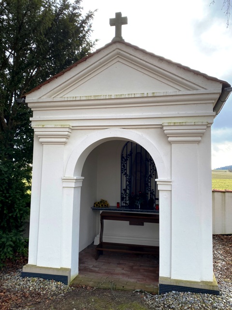 Mittelbiberach, Kreuzweg, ehemaliger Pestfriedhof