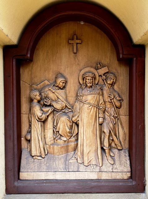 Kreuzweg Mittelbiberach, Station 1