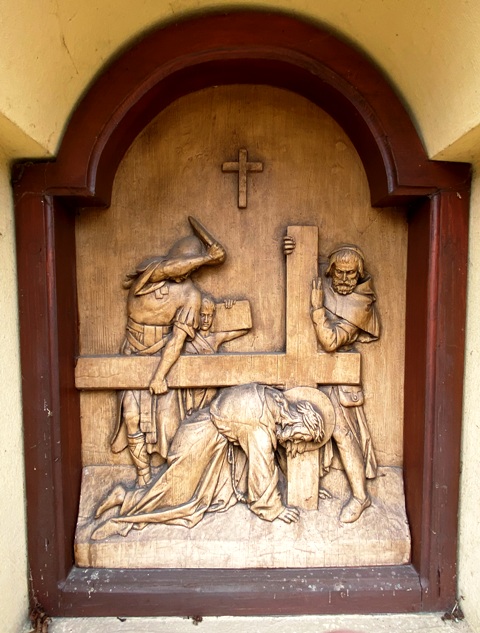 Kreuzweg Mittelbiberach, Station 7